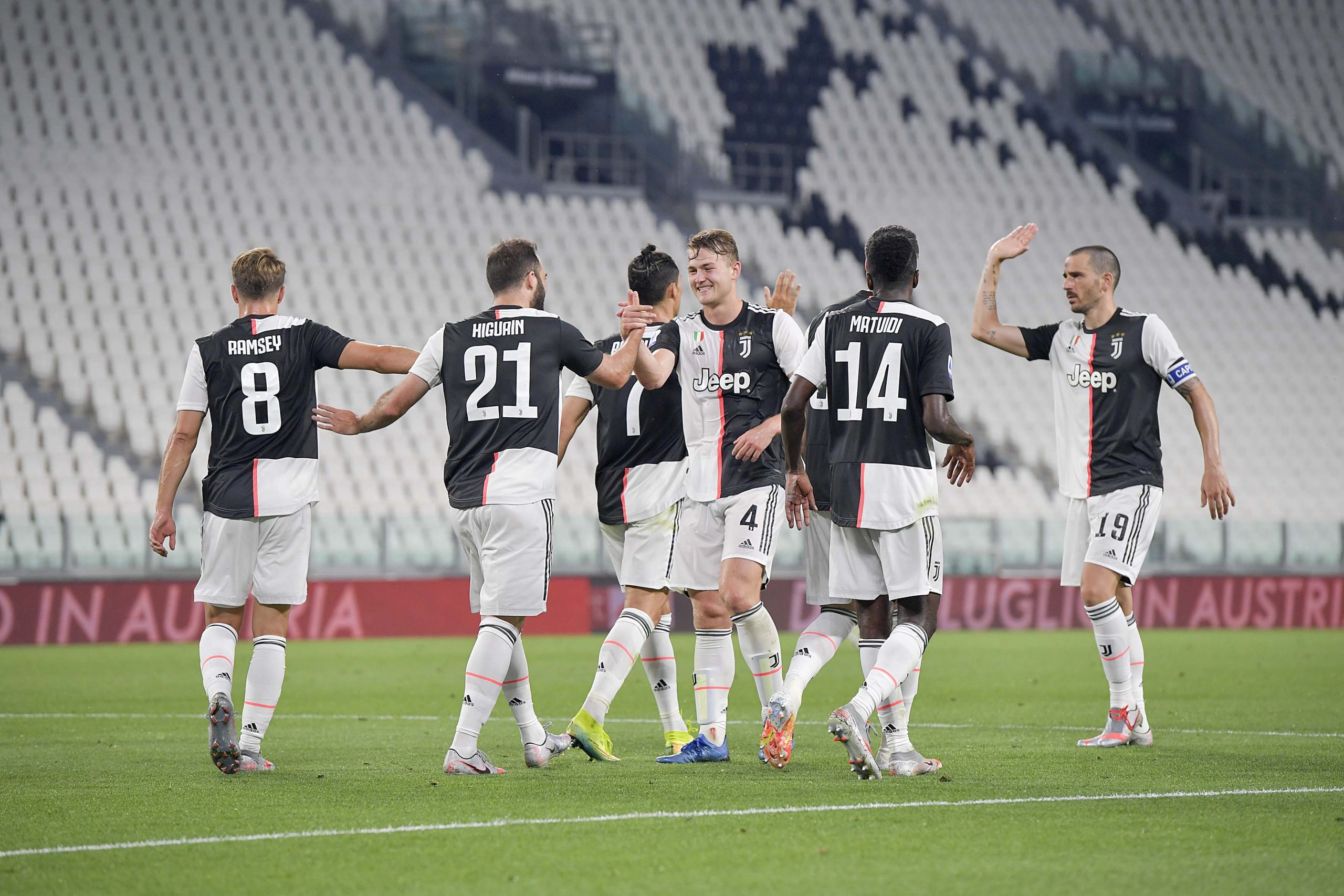 Juve, 300 partite di fila da campioni d’Italia Juve, 300 partite di fila da campioni d’Italia