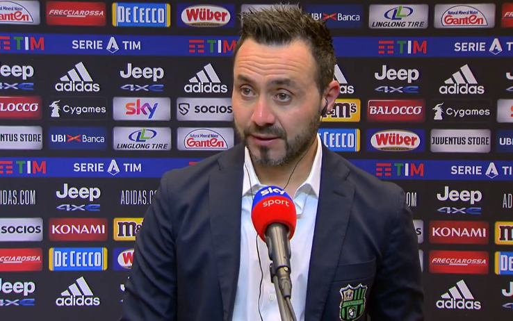 De Zerbi dopo Juventus-Sassuolo: “Volevo vincere. Felice qui, ma sono ambizioso” De Zerbi dopo Juventus-Sassuolo: “Volevo vincere. Felice qui, ma sono ambizioso”