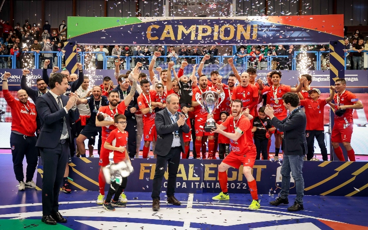 Futsal, la storia si ripete: all’Italservice Pesaro la Coppa Italia. Battuta Olimpus Roma Futsal, la storia si ripete: all’Italservice Pesaro la Coppa Italia. Battuta Olimpus Roma